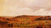 Frederic Edwin Church Autumn Shower Sweden oil painting artist